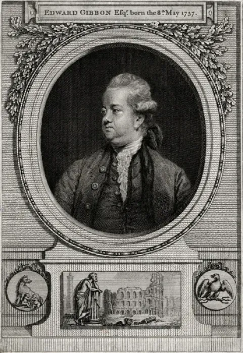 Framed Print : Edward Gibbon  /  Colosseum