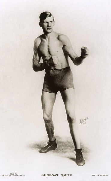 Edward (Gunboat) Smith, boxer, actor and referee