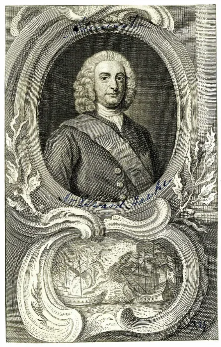 Framed Print : Edward Hawke, 1st Baron Hawke Framed Print : Edward Hawke, 1st Baron Hawke