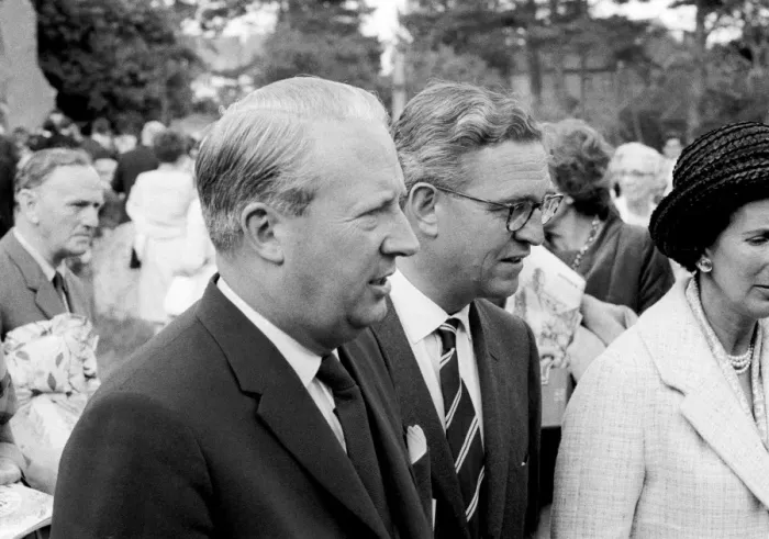 Framed Print : Edward Heath at the Aldeburgh Festival Framed Print : Edward Heath at the Aldeburgh Festival