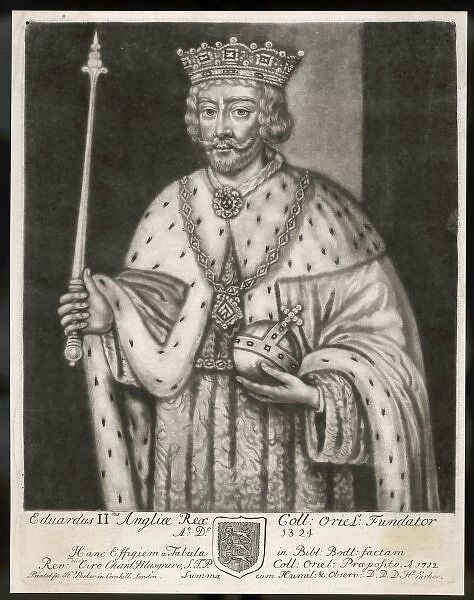 Edward II (Mezzotint)