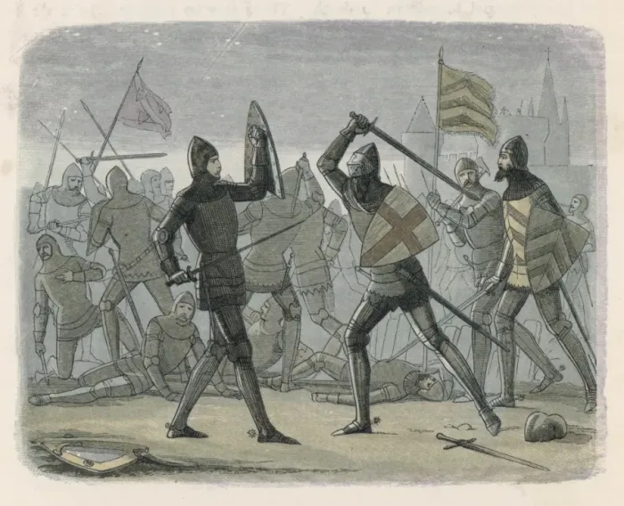 Framed Print : Edward III at Calais Framed Print : Edward III at Calais