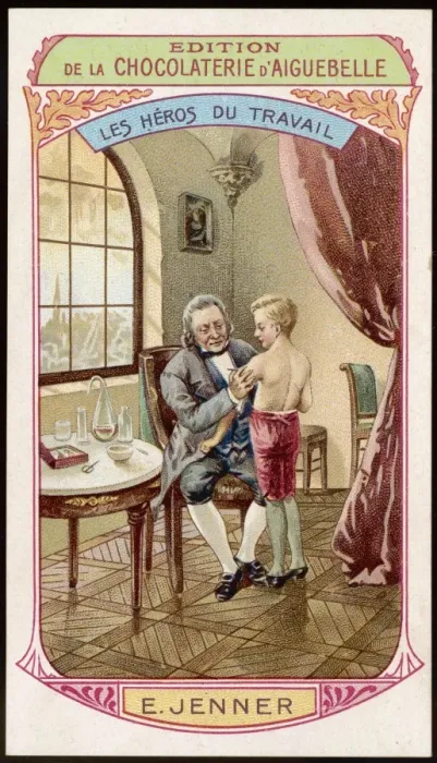 Framed Print : Edward Jenner & Patient Framed Print : Edward Jenner & Patient