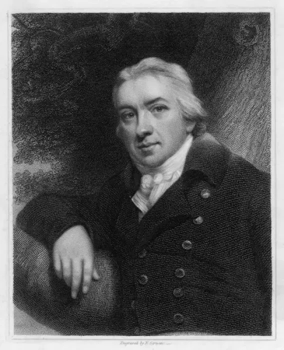 Framed Print : Edward Jenner / Scriven Framed Print : Edward Jenner / Scriven