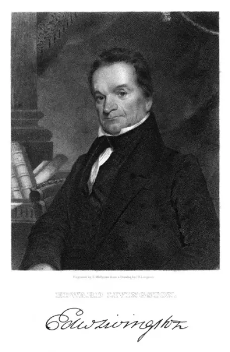 Framed Print : Edward Livingston Framed Print : Edward Livingston