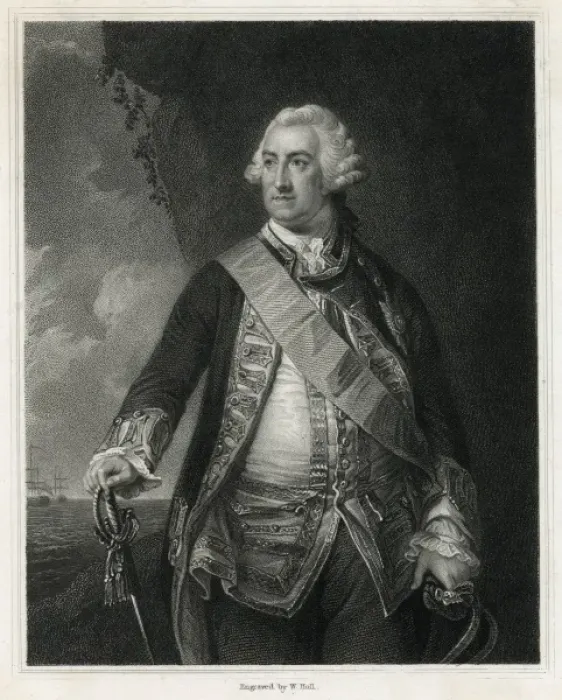 Framed Print : Edward Lord Hawke Framed Print : Edward Lord Hawke
