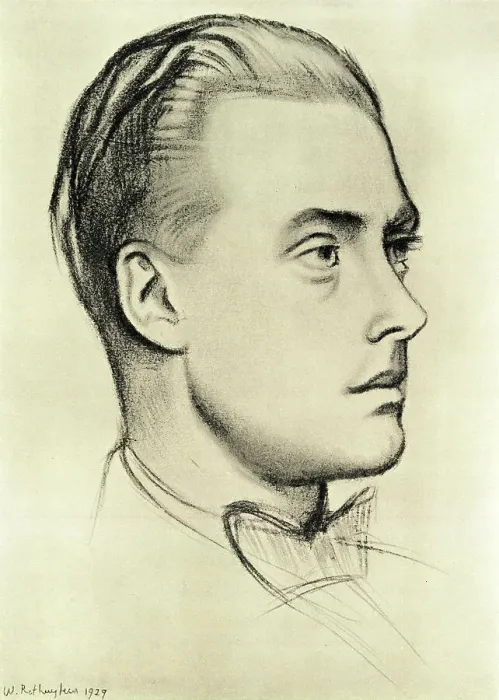 Framed Print : Edward, Prince of Wales, drawn by William Rothenstein Framed Print : Edward, Prince of Wales, drawn by William Rothenstein
