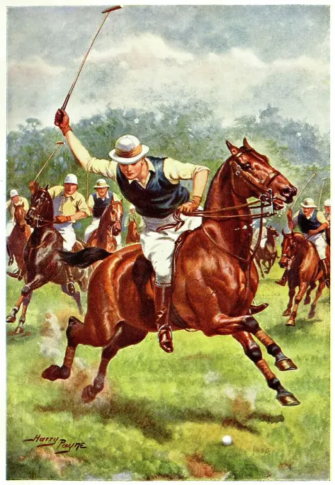 Framed Print : Edward, Prince of Wales, playing polo Framed Print : Edward, Prince of Wales, playing polo