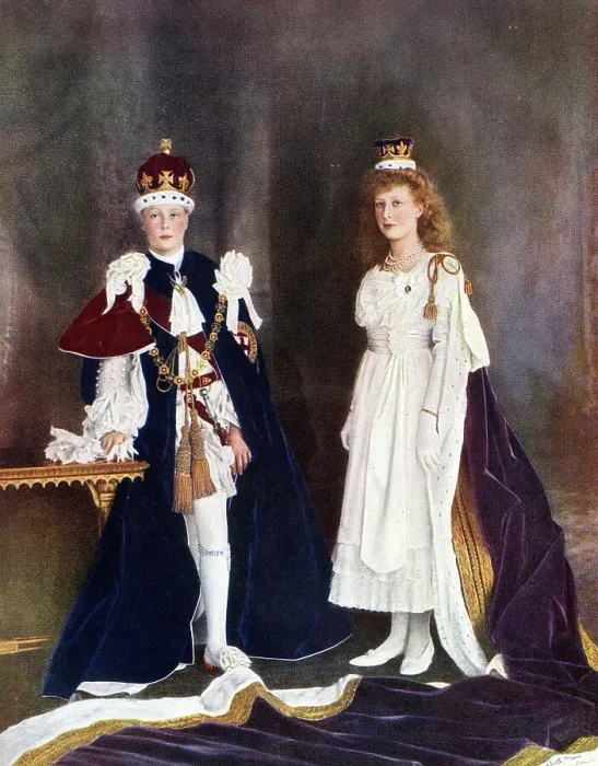 Framed Print : Edward, Prince of Wales, and Princess Mary Framed Print : Edward, Prince of Wales, and Princess Mary
