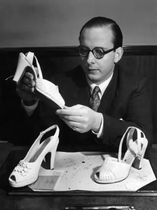 Framed Print : Edward Rayne, shoe supremo Framed Print : Edward Rayne, shoe supremo