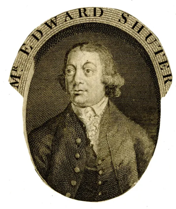 Framed Print : Edward Shuter, English actor and singer Framed Print : Edward Shuter, English actor and singer