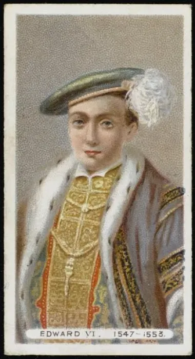 Framed Print : Edward Vi / Cig Card Framed Print : Edward Vi / Cig Card