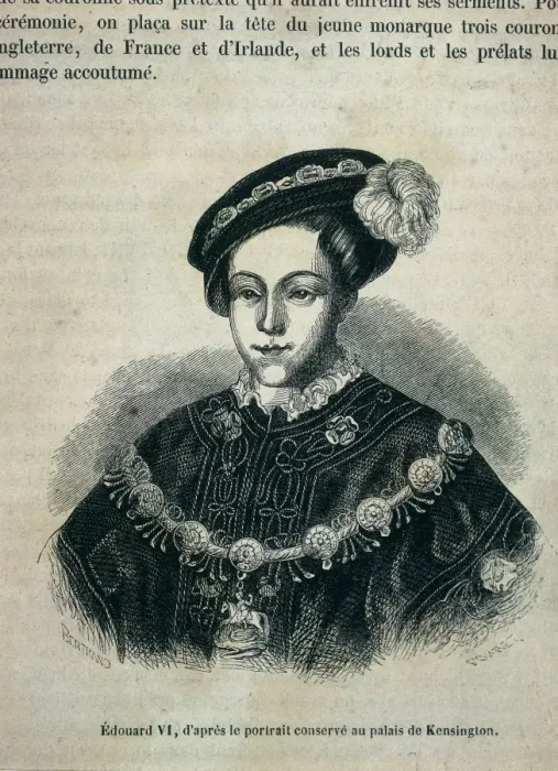 Framed Print : EDWARD VI of England (1537-1553). King of England Framed Print : EDWARD VI of England (1537-1553). King of England
