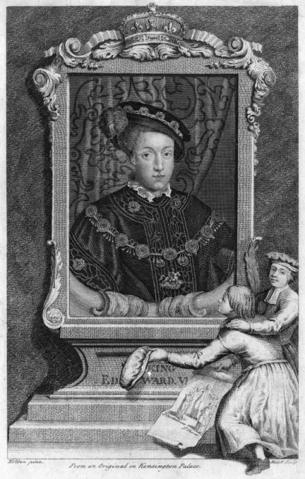 Framed Print : Edward Vi / Hulett / Holbein Framed Print : Edward Vi / Hulett / Holbein