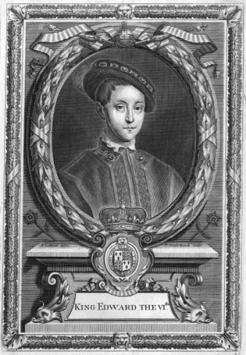 Framed Print : Edward Vi / Vanderbanck Framed Print : Edward Vi / Vanderbanck