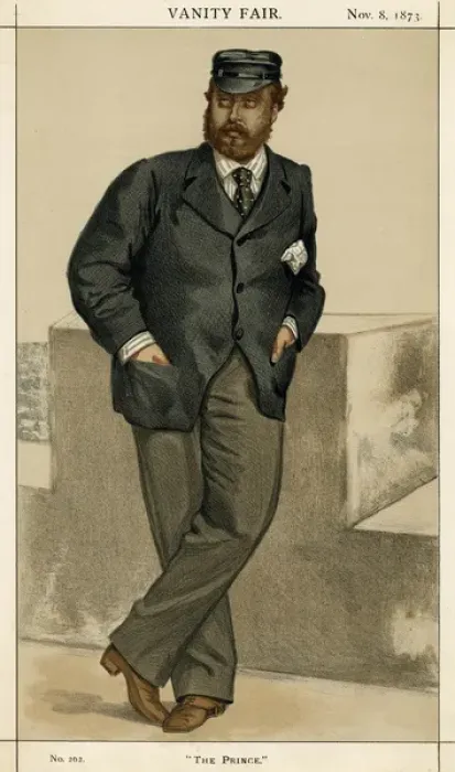 Framed Print : EDWARD VII in 1873 Framed Print : EDWARD VII in 1873