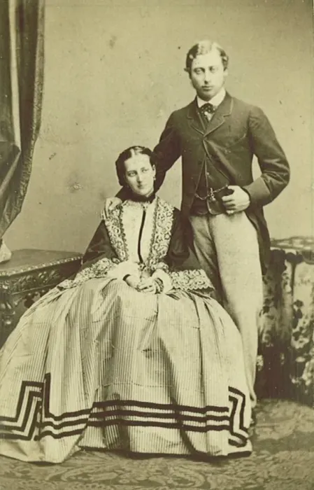 Framed Print : Edward VII & Alexandra Framed Print : Edward VII & Alexandra