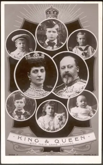 Framed Print : Edward Vii / Alexandra Framed Print : Edward Vii / Alexandra