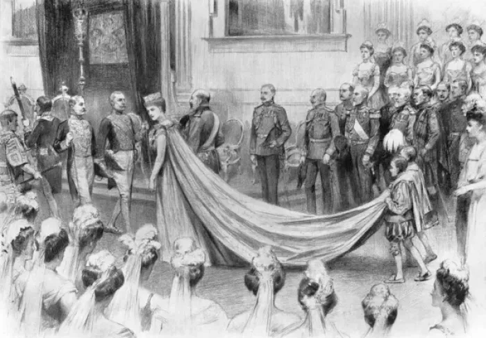 Framed Print : Edward VII and Alexandra in Ireland Framed Print : Edward VII and Alexandra in Ireland