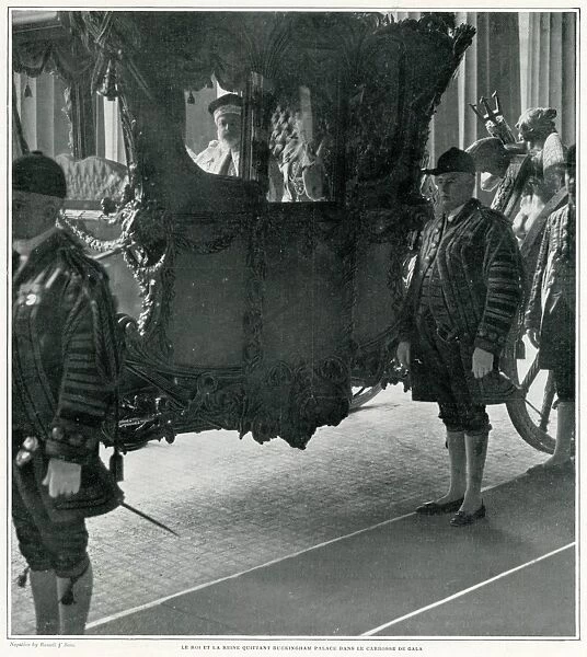Edward VII in Coach 1901
