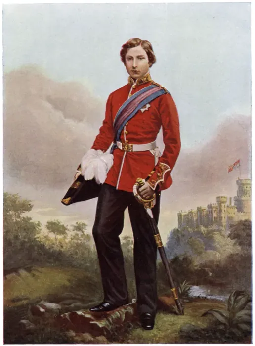 Framed Print : Edward VII in his first Colonel uniform Framed Print : Edward VII in his first Colonel uniform