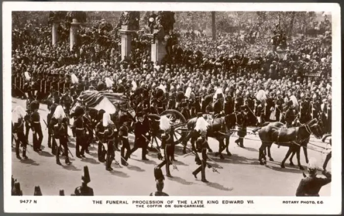 Framed Print : Edward Vii / Funeral Framed Print : Edward Vii / Funeral
