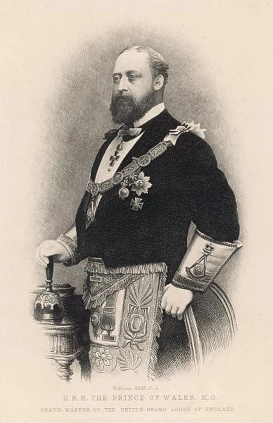 Edward VII as Mason