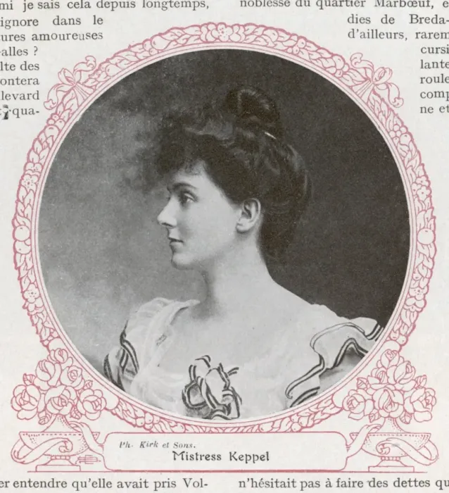 Framed Print : Edward Vii / Mrs Keppel Framed Print : Edward Vii / Mrs Keppel