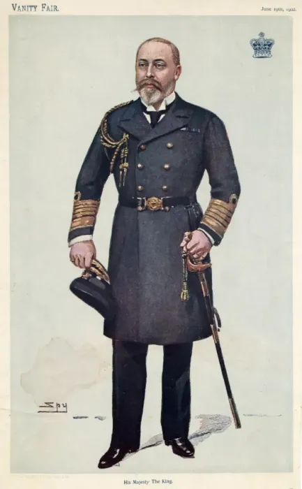 Framed Print : Edward Vii / Naval Uniform Framed Print : Edward Vii / Naval Uniform