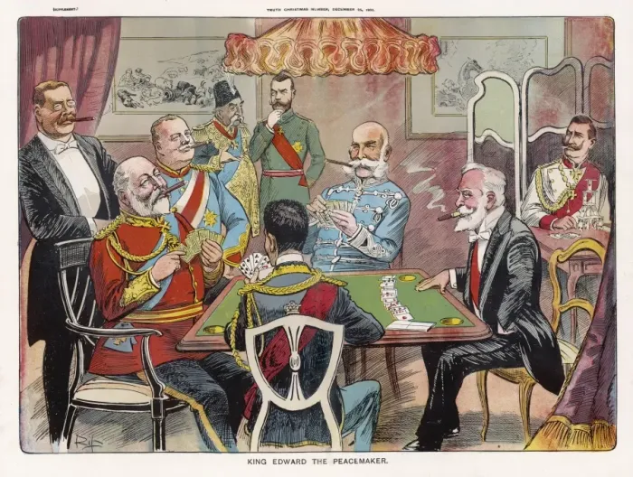 Framed Print : Edward VII Peacemaker Framed Print : Edward VII Peacemaker