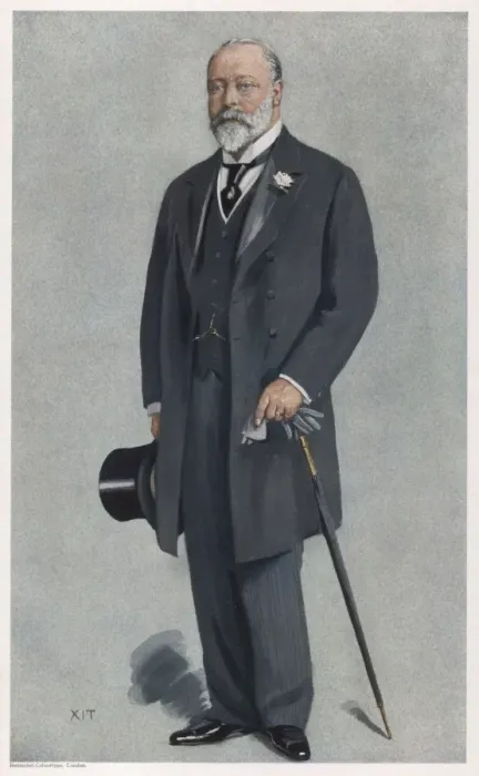 Framed Print : Edward Vii / Vfair 1910 Framed Print : Edward Vii / Vfair 1910