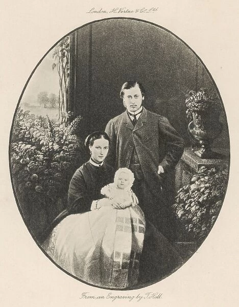 Edward Vii  /  Wife  /  Son  /  1864