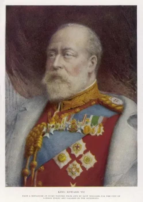 Framed Print : Edward Vii / A Williams Framed Print : Edward Vii / A Williams
