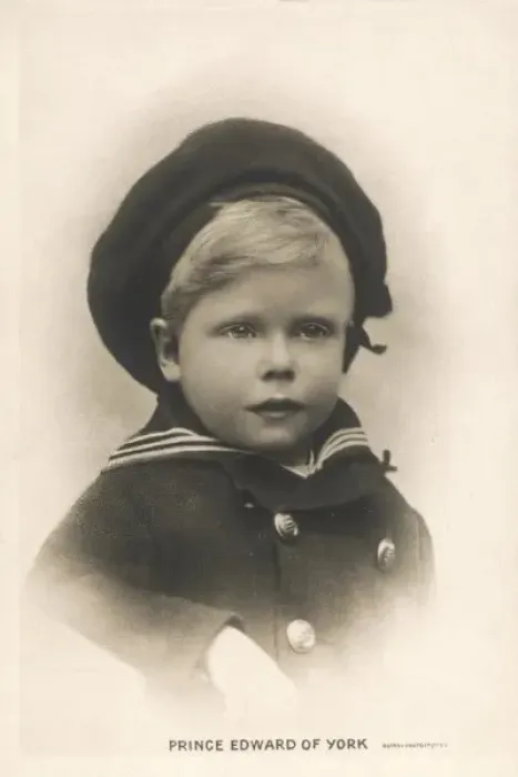 Framed Print : Edward Viii / Boy Postcard Framed Print : Edward Viii / Boy Postcard