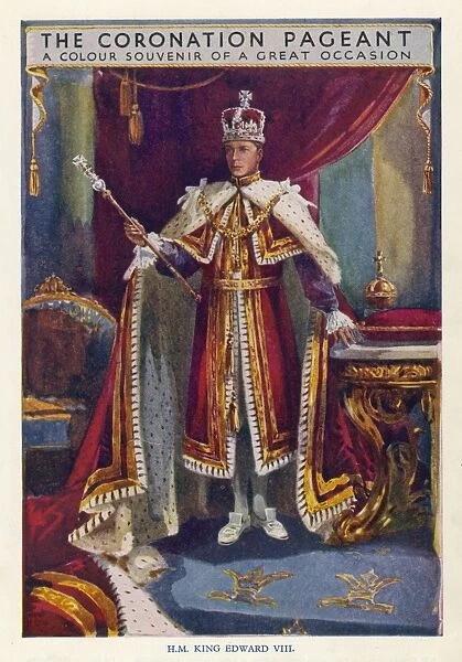 Edward VIII in Costume