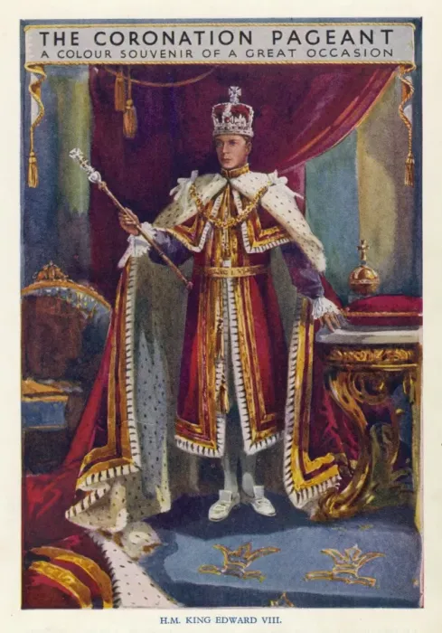 Framed Print : Edward VIII in Costume Framed Print : Edward VIII in Costume