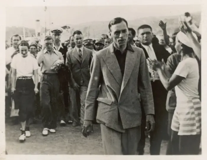 Framed Print : Edward VIII on Holiday Framed Print : Edward VIII on Holiday