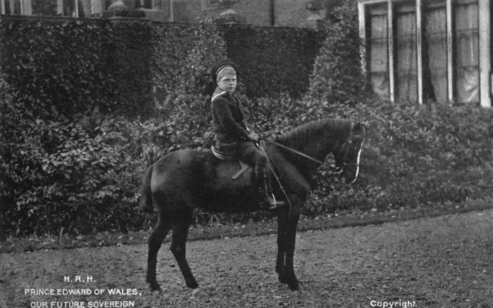 Framed Print : Edward Viii / Horse 1900 Framed Print : Edward Viii / Horse 1900