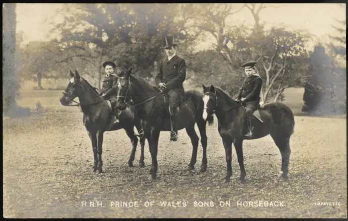 Framed Print : Edward Viii / Horses 1904 Framed Print : Edward Viii / Horses 1904