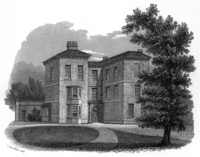 Framed Print : Edward Youngs Home Framed Print : Edward Youngs Home