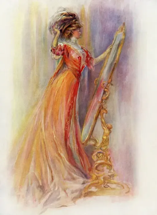 Framed Print : Edwardian beauty Framed Print : Edwardian beauty