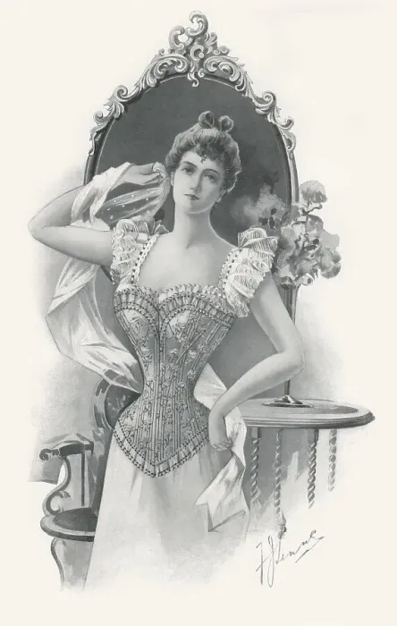 Framed Print : Edwardian Fashion Framed Print : Edwardian Fashion