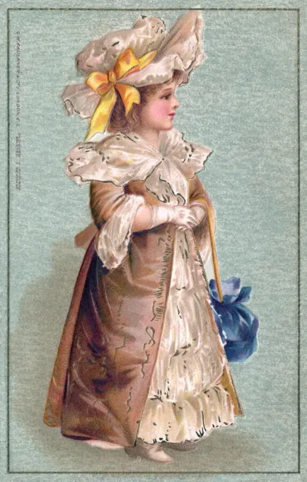 Framed Print : Edwardian Girl Framed Print : Edwardian Girl