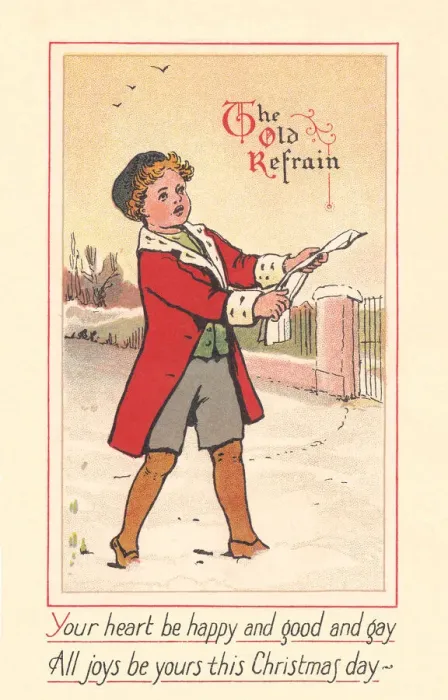 Framed Print : Edwardian Greetings