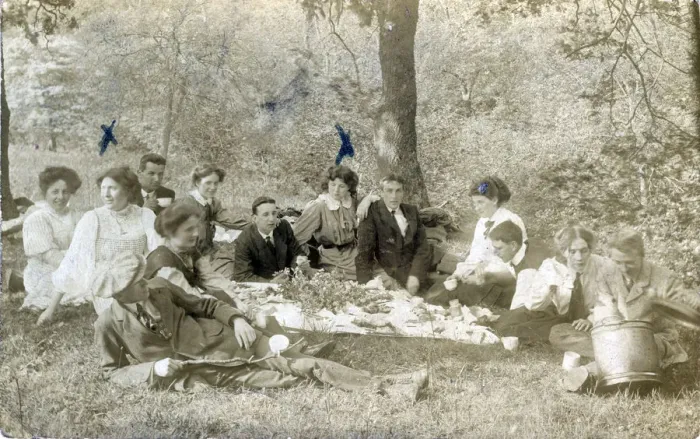 Framed Print : Edwardian Picnic Framed Print : Edwardian Picnic