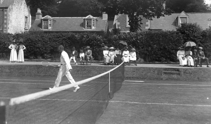 Framed Print : Edwardian tennis match Framed Print : Edwardian tennis match