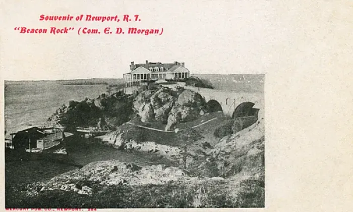 Framed Print : Edwin Dennison Morgans home at Newport, Rhode Island Framed Print : Edwin Dennison Morgans home at Newport, Rhode Island