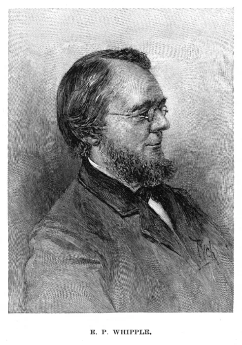 Framed Print : Edwin Percy Whipple Framed Print : Edwin Percy Whipple