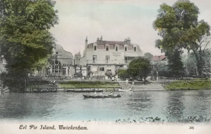 Framed Print : Eel Pie Island Framed Print : Eel Pie Island