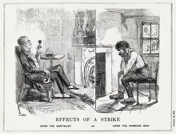 Effects of strikes upon the working class and the capitalist